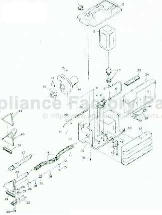 bissell little green machine parts diagram