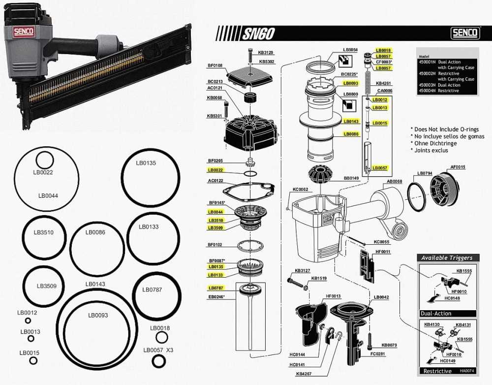 dewalt framing nailer parts diagram