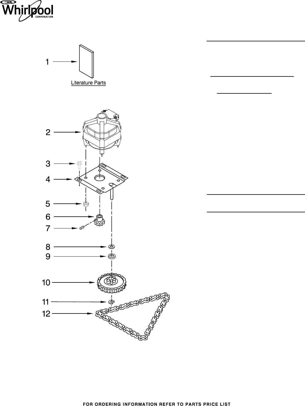 parts diagram whirlpool dishwasher