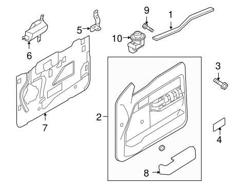 2010 ford f150 interior parts diagram