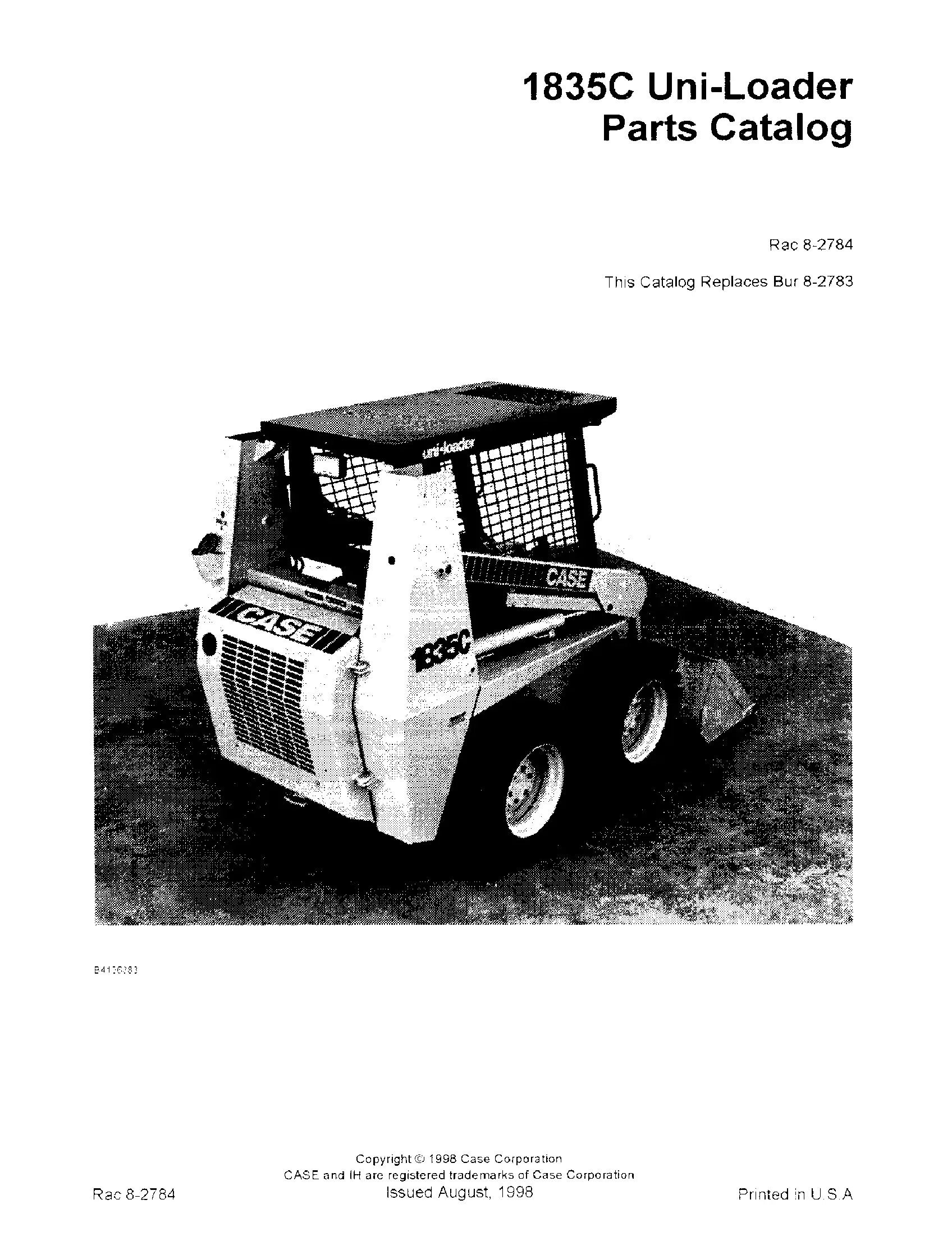 case 1835c parts diagram