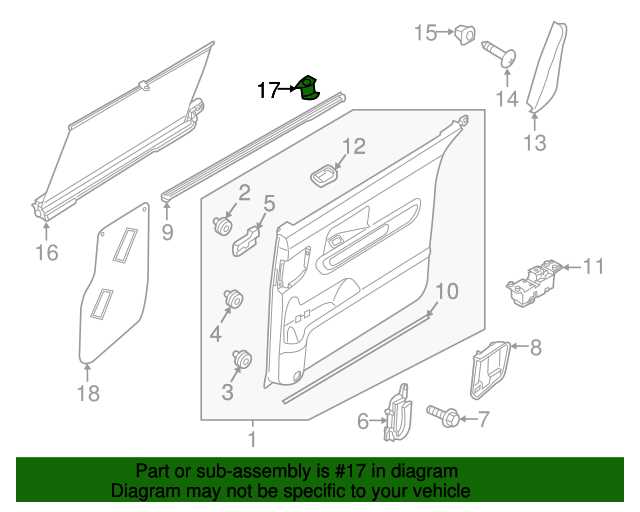 kia sedona parts diagram