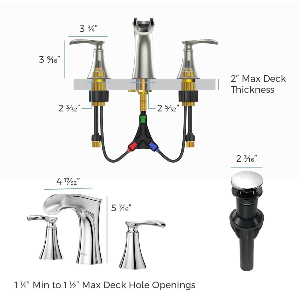 price pfister bathroom faucet parts diagram