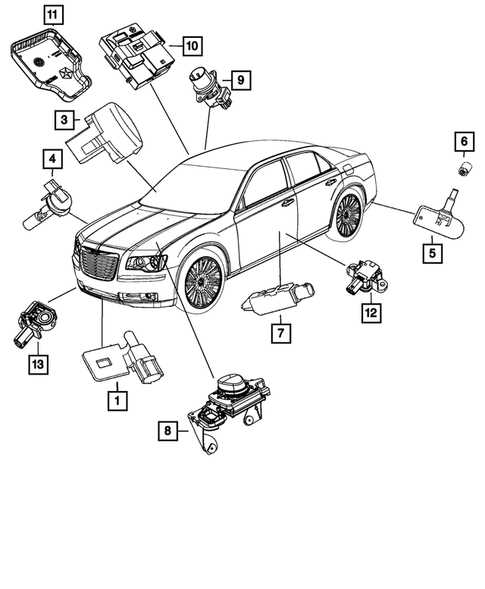 2013 chrysler 300 parts diagram