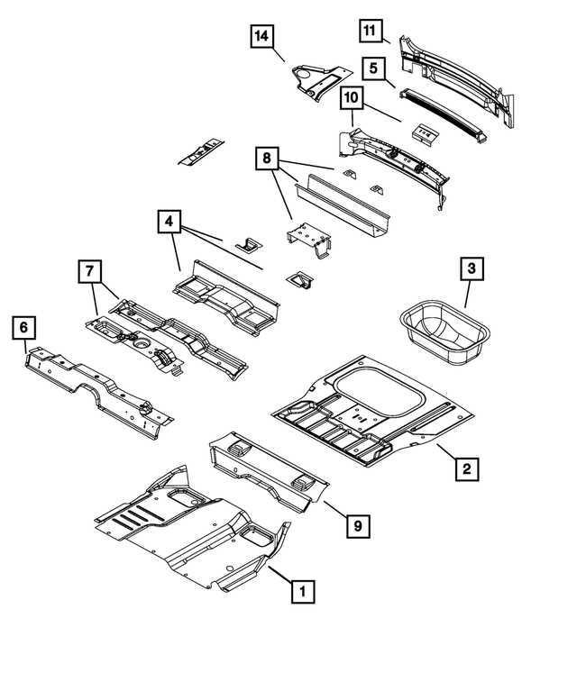 2009 dodge journey parts diagram