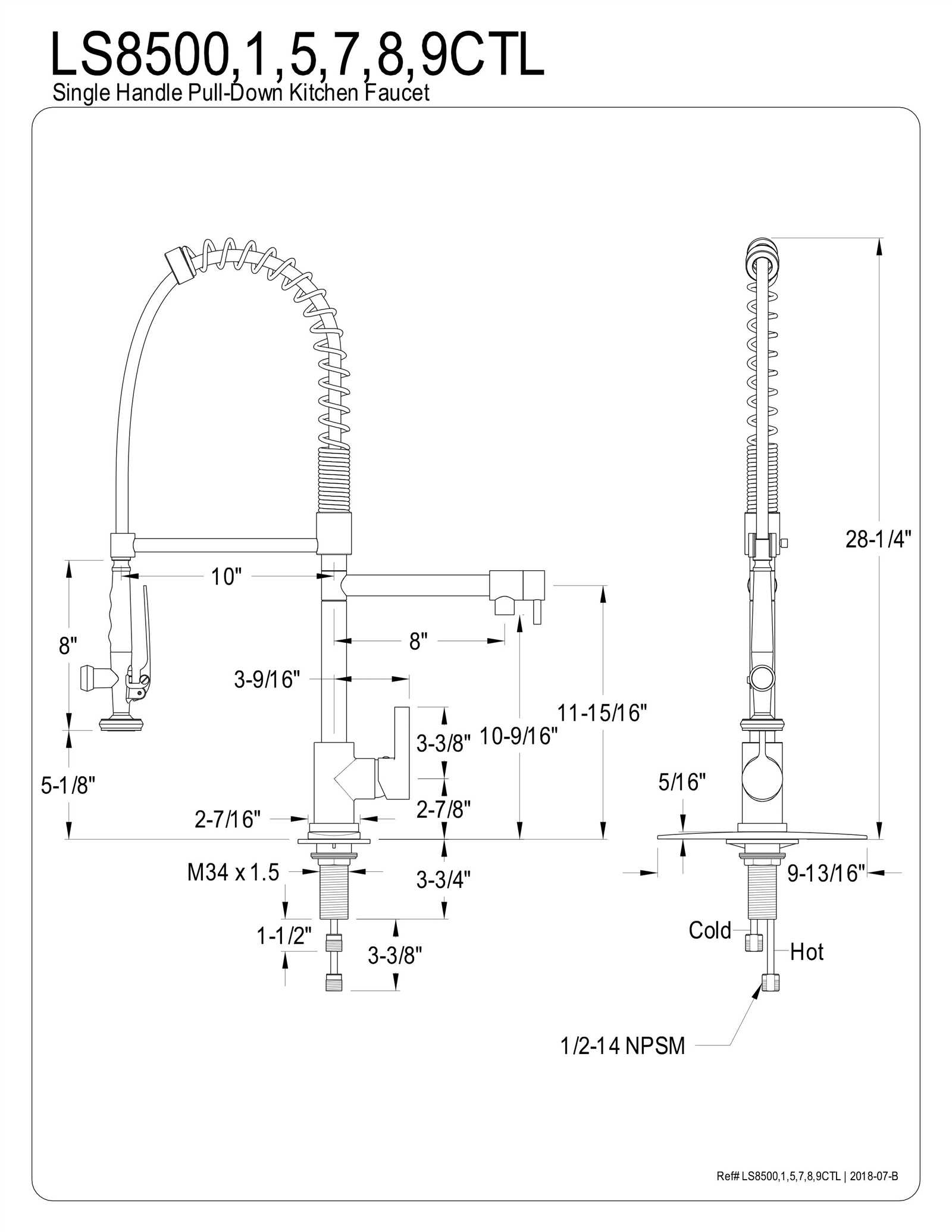 kraus faucet parts diagram