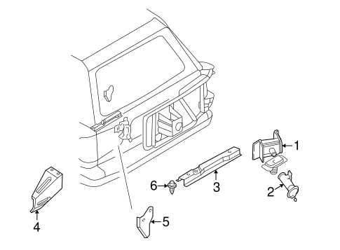 1997 nissan pathfinder parts diagram