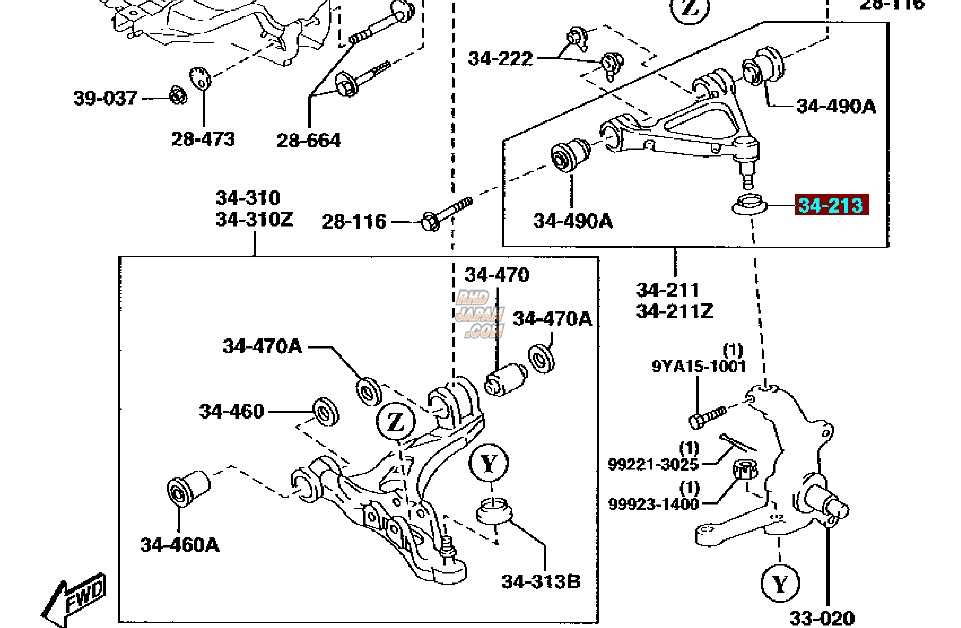 mazda oem parts diagram