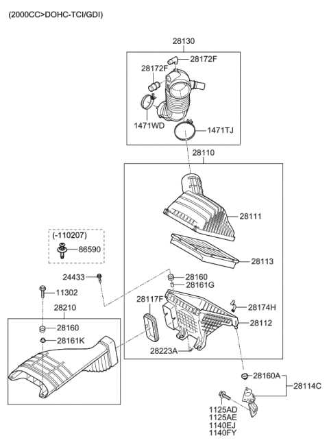 2013 kia optima parts diagram