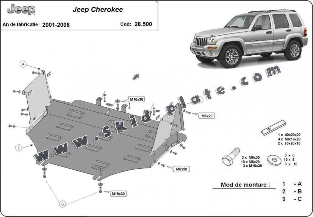 2006 jeep liberty body parts diagram