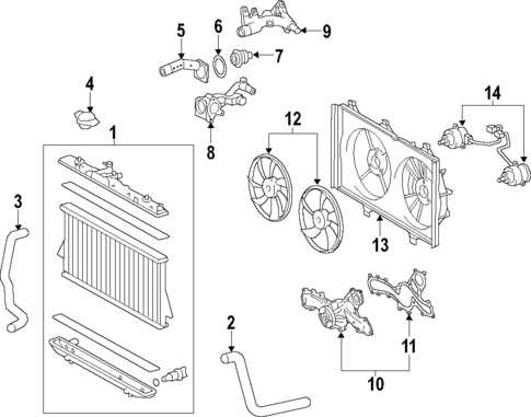 2019 toyota highlander parts diagram