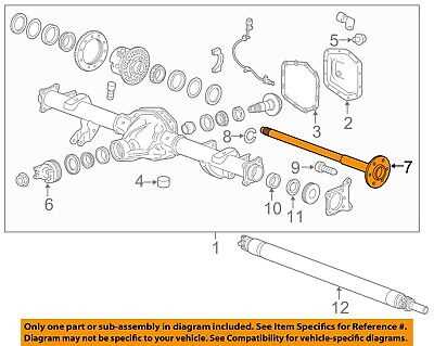 dana 60 rear axle parts diagram