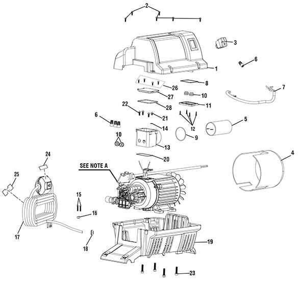 subaru pressure washer parts diagram