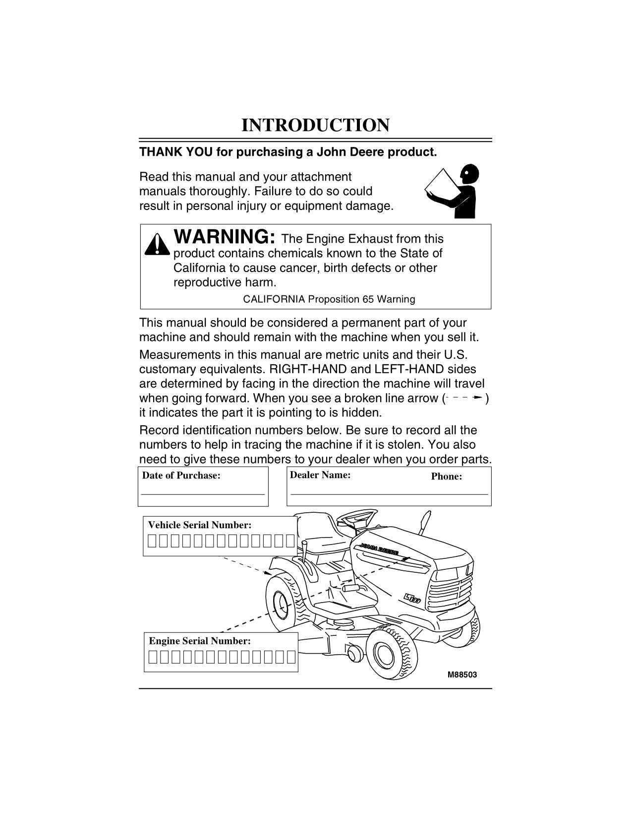 john deere lt133 mower deck parts diagram