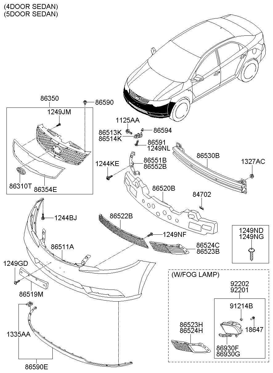 2015 kia forte parts diagram