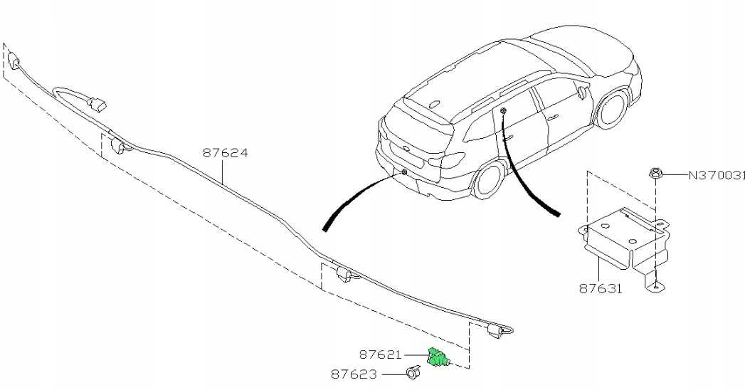 subaru ascent parts diagram