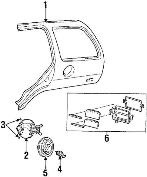 ford escort parts diagram