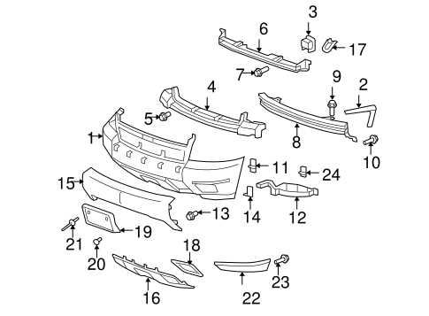 chevrolet tahoe parts diagram