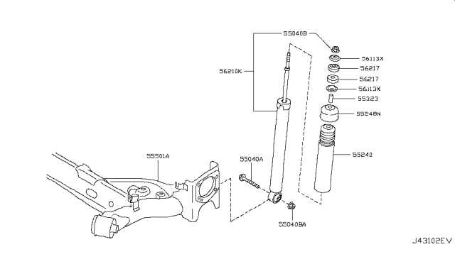 nissan juke parts diagram