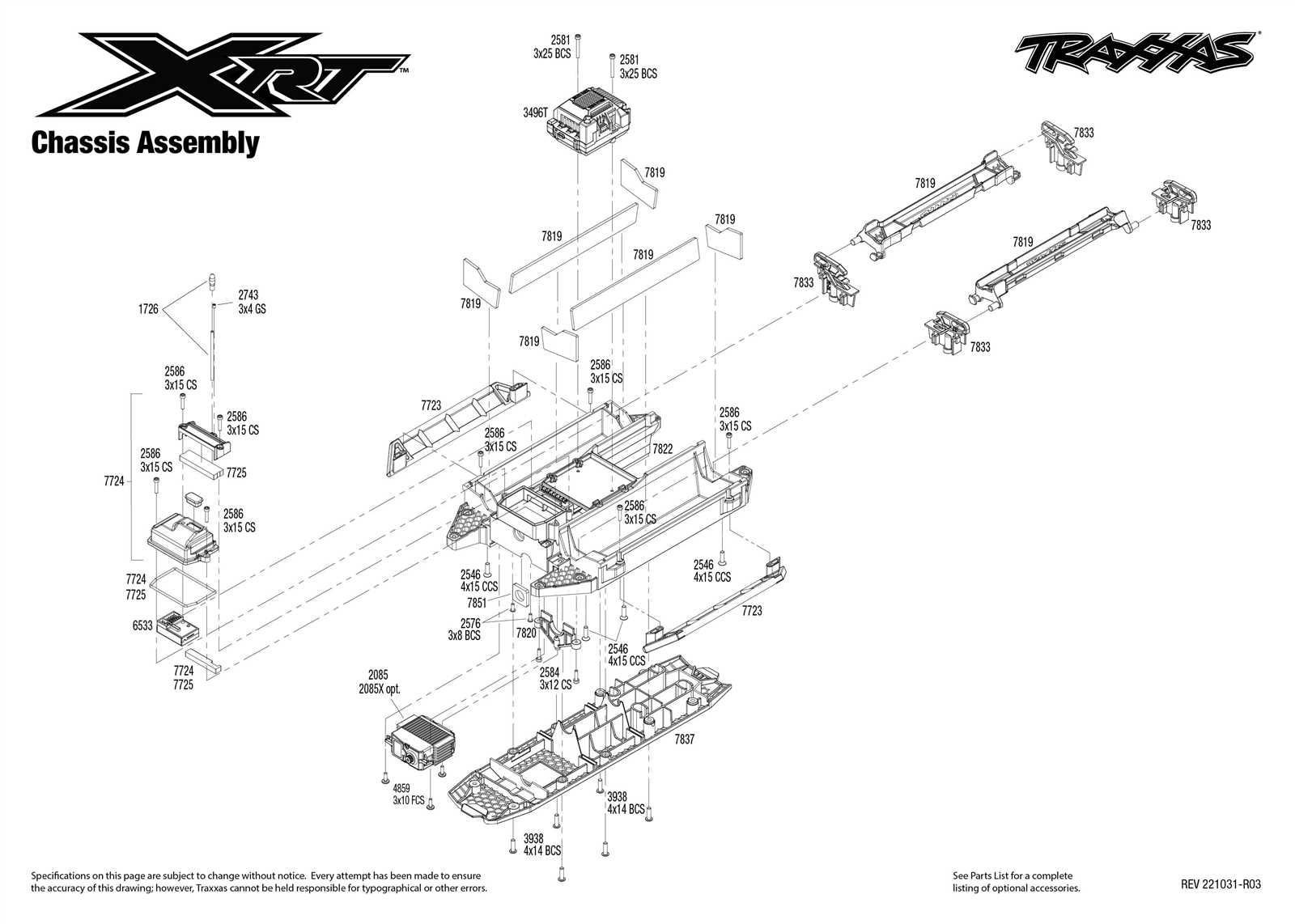 traxxas slash rear parts diagram