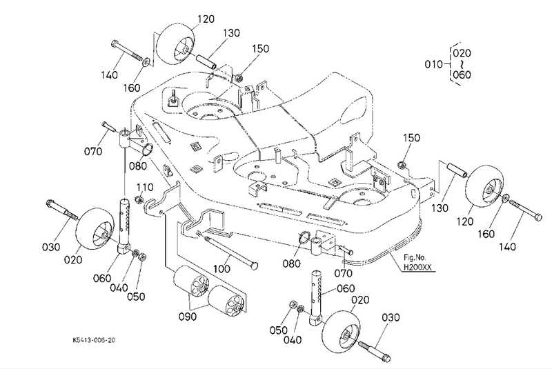 kubota mower parts diagram