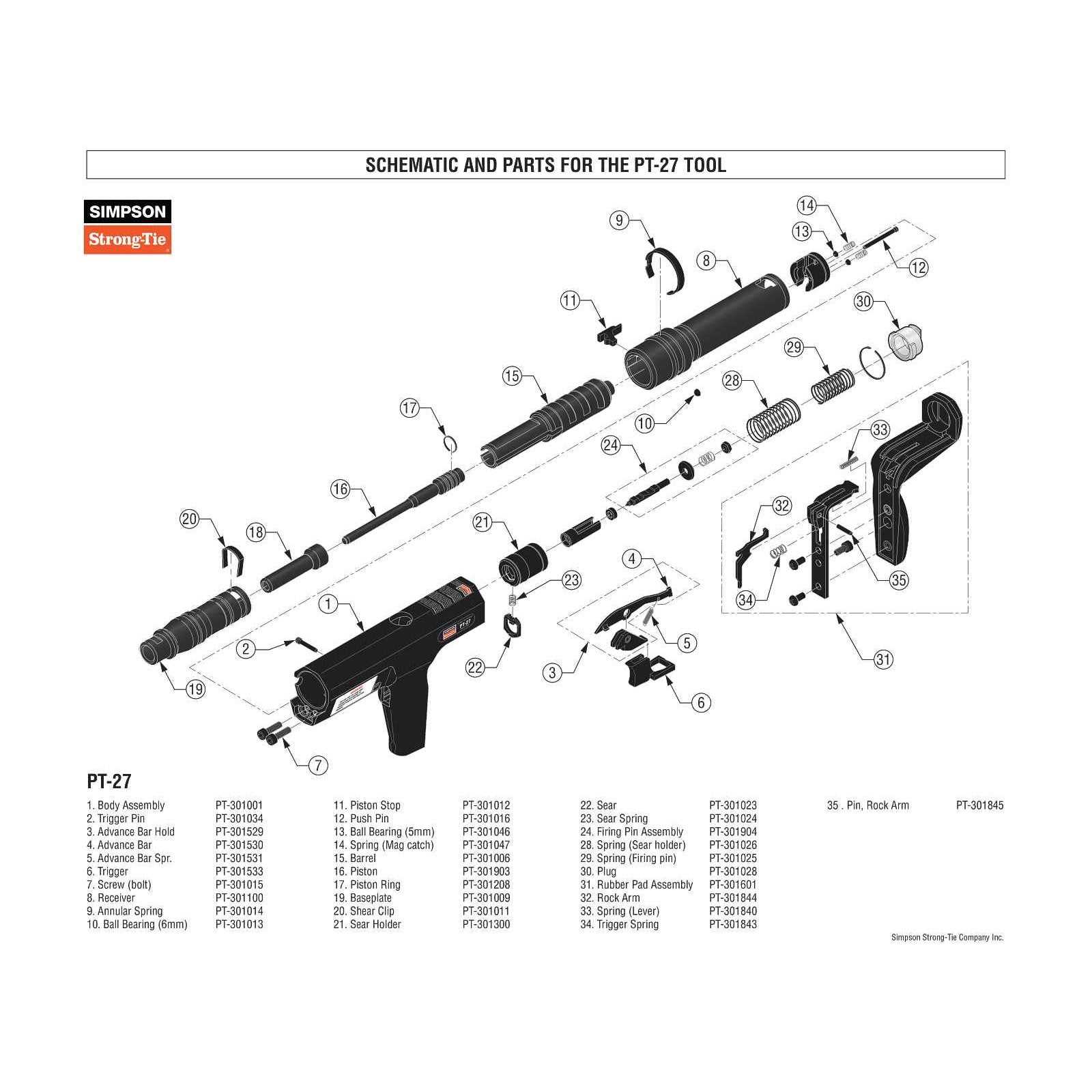 ramset cobra plus parts diagram