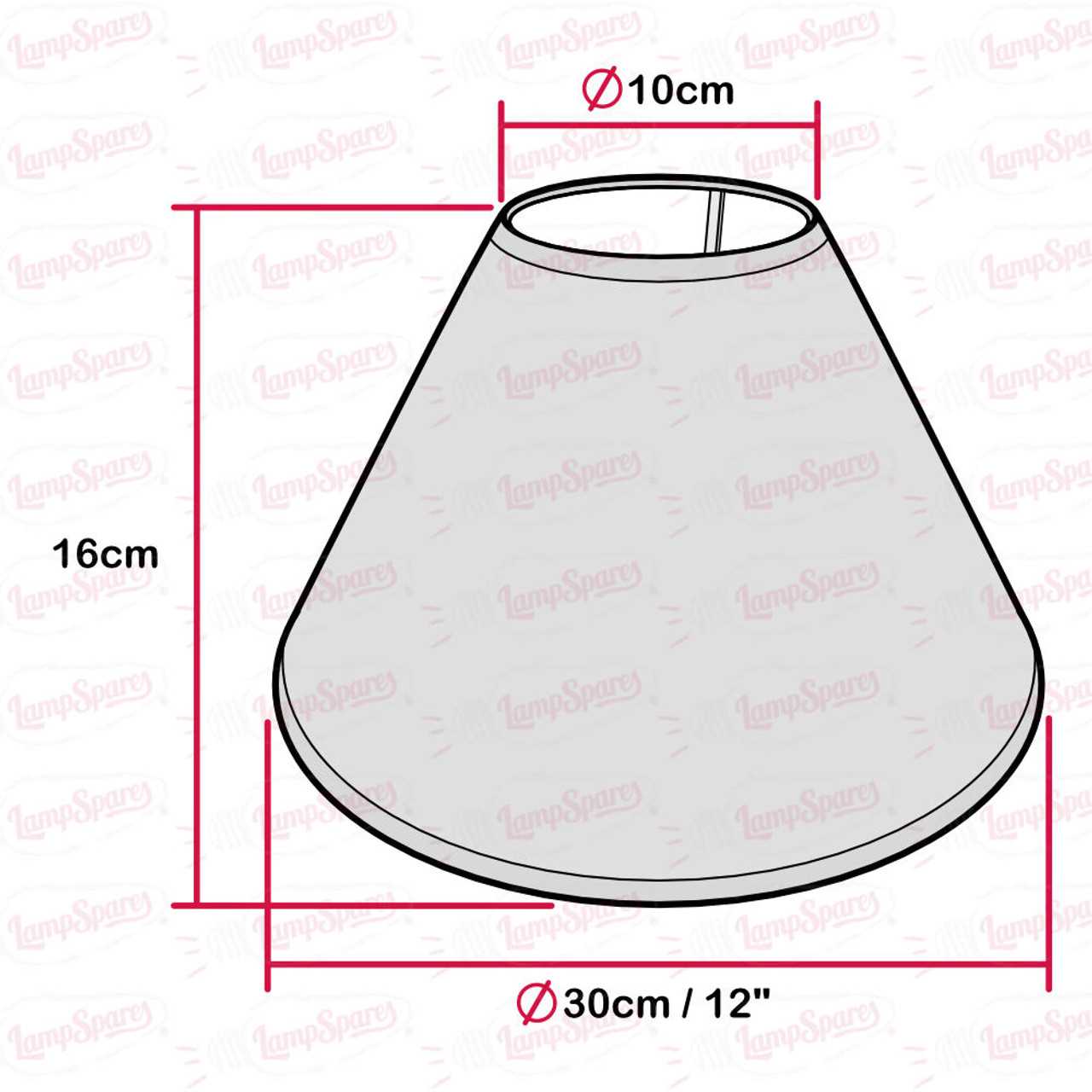 lamp shade parts diagram