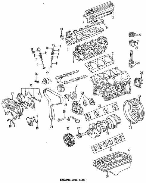 toyota pickup parts diagram