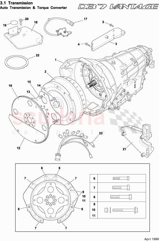 torque converter parts diagram