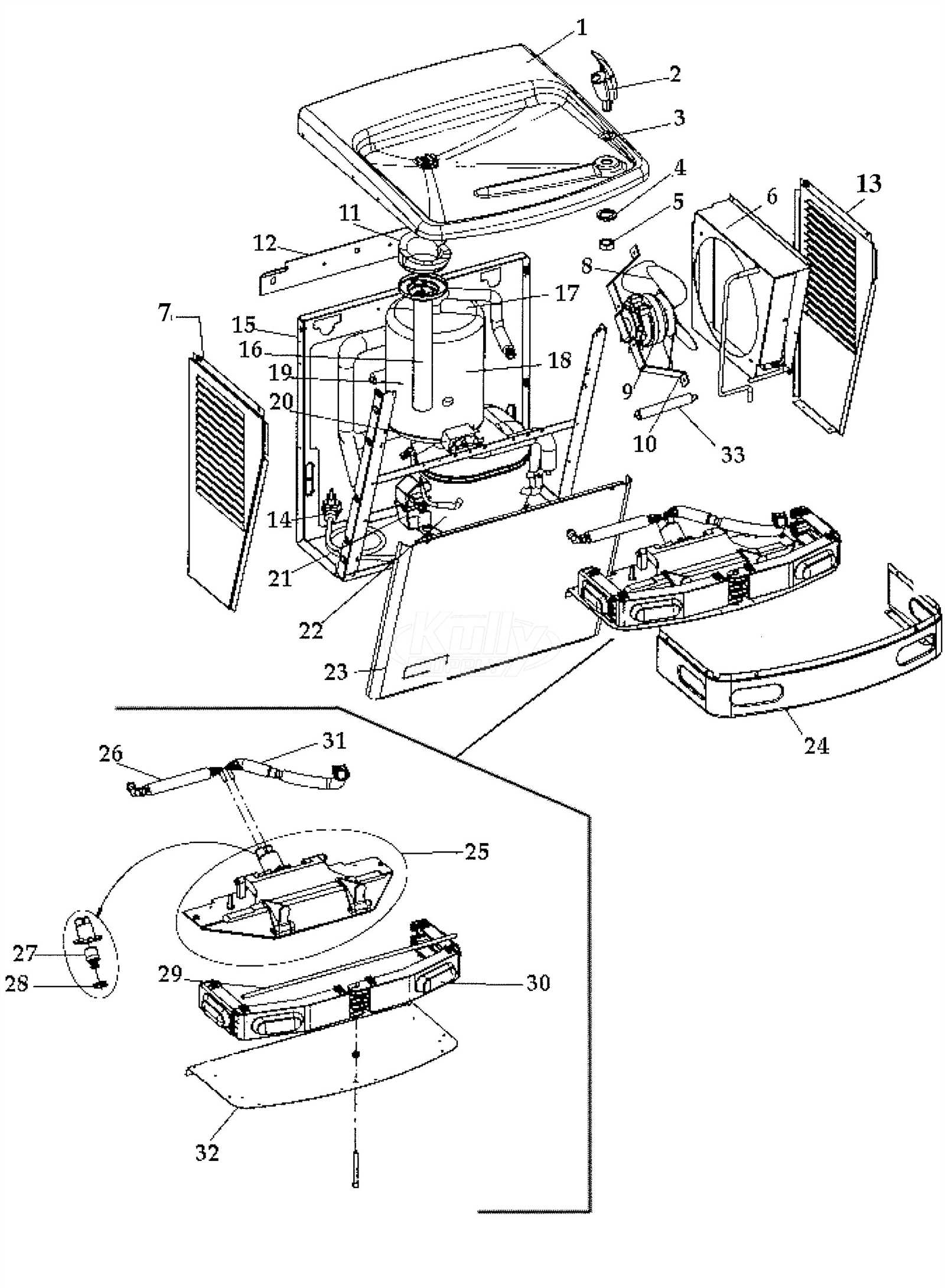 oasis water fountain parts diagram