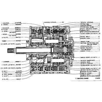 np542 transmission parts diagram