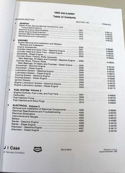 case 1825 skid steer parts diagram