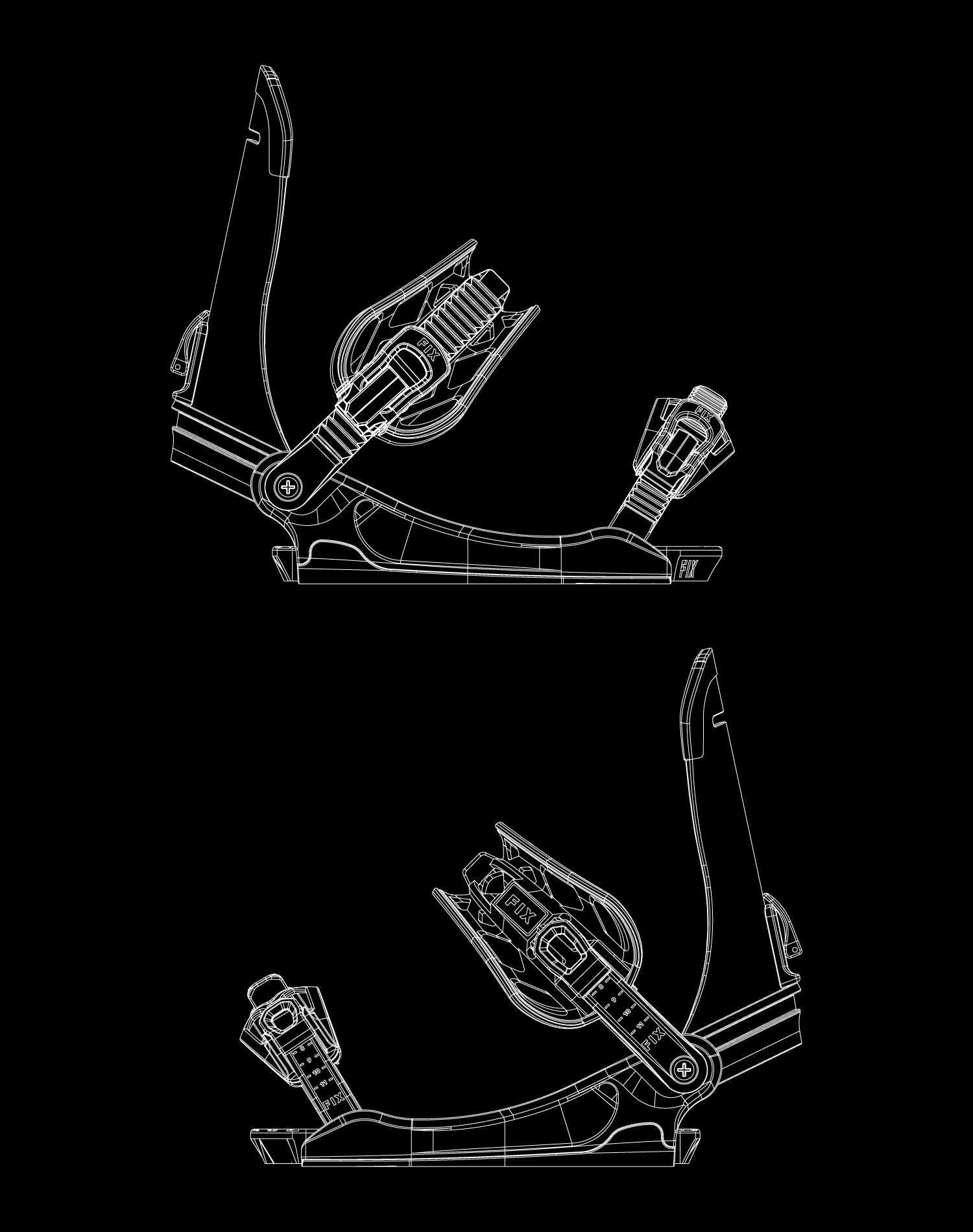 snowboard parts diagram