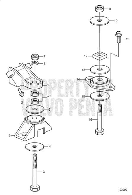 volvo penta parts diagrams