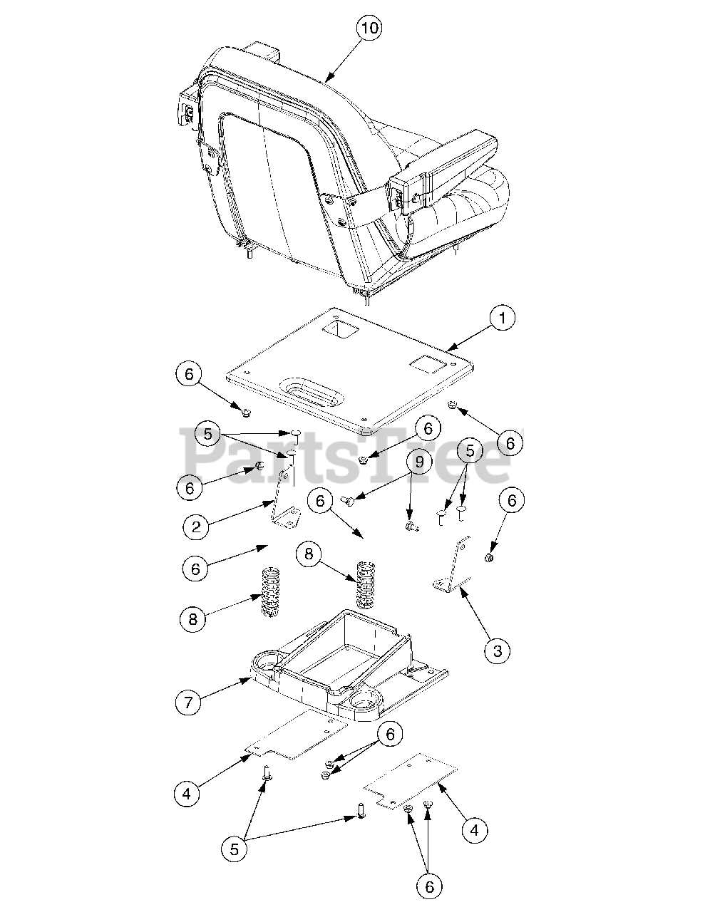 cub cadet gt2554 parts diagram