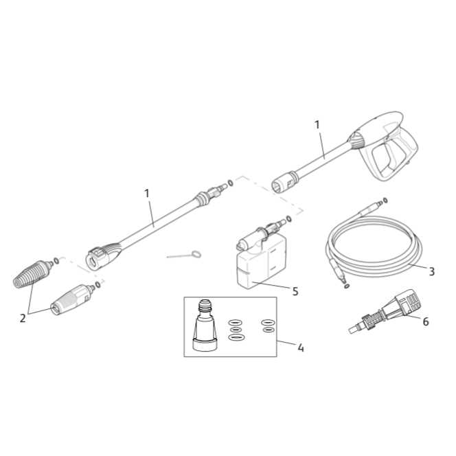 karcher pressure washer gun parts diagram