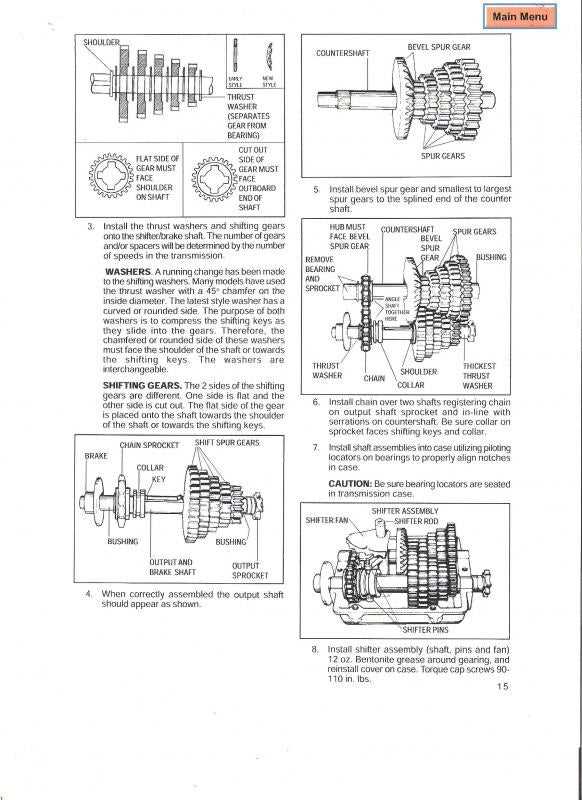 5 speed peerless transmission parts diagram