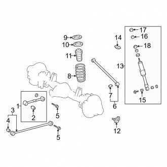 toyota suspension parts diagram