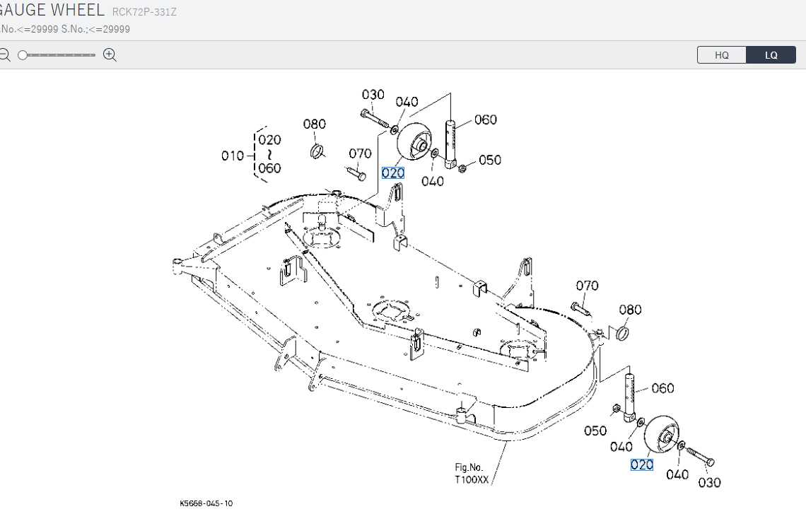 john deere z425 parts diagram