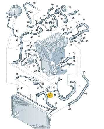 vw 2.5 engine parts diagram