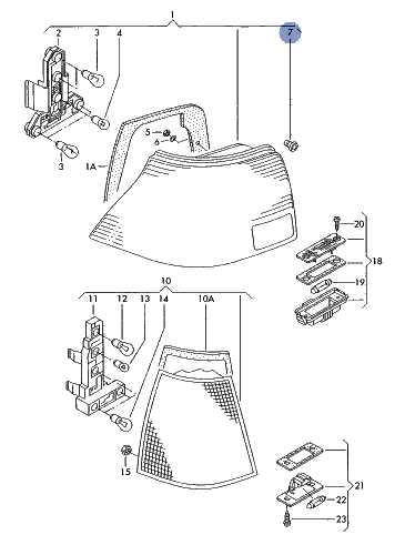 vw golf mk4 parts diagram