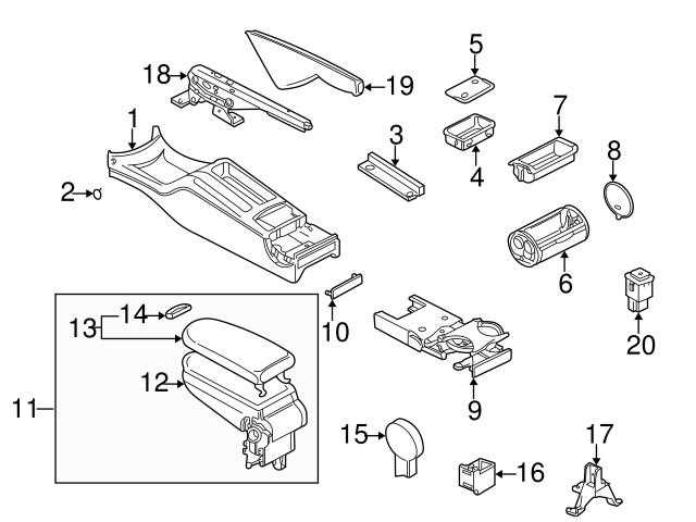 vw golf mk4 parts diagram