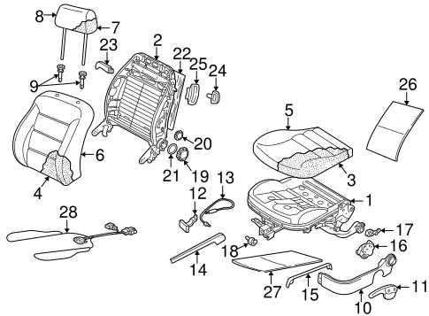 vw golf mk4 parts diagram