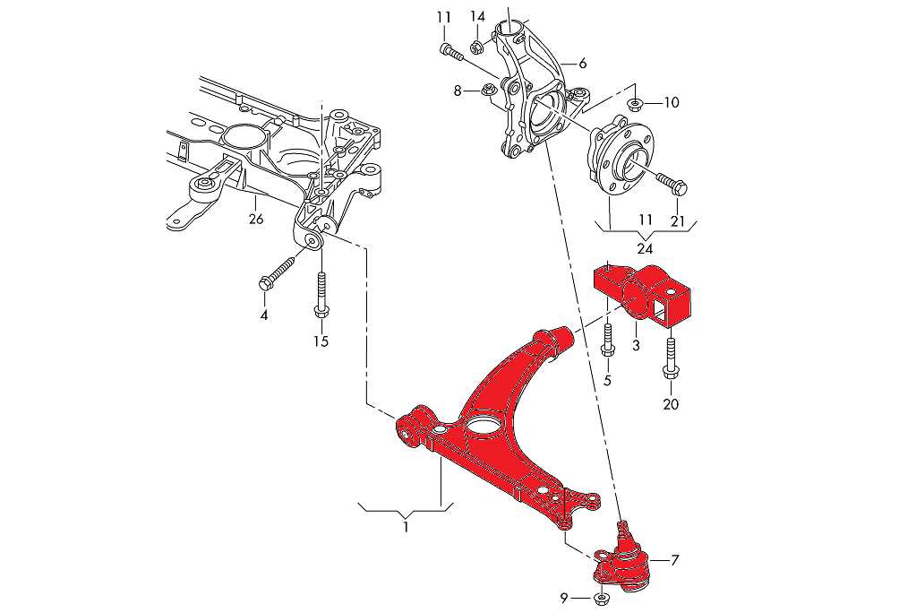 vw golf mk6 parts diagram