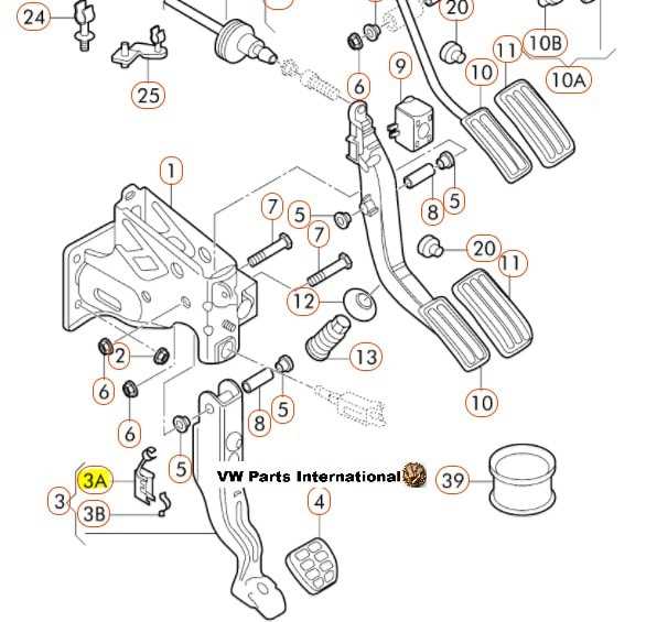 vw oem parts diagram