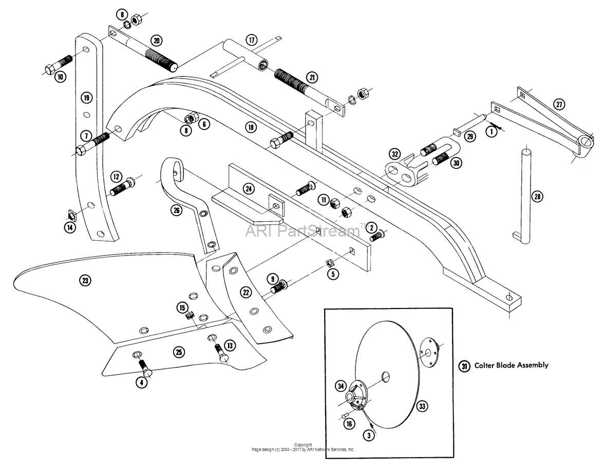 white 508 plow parts diagram