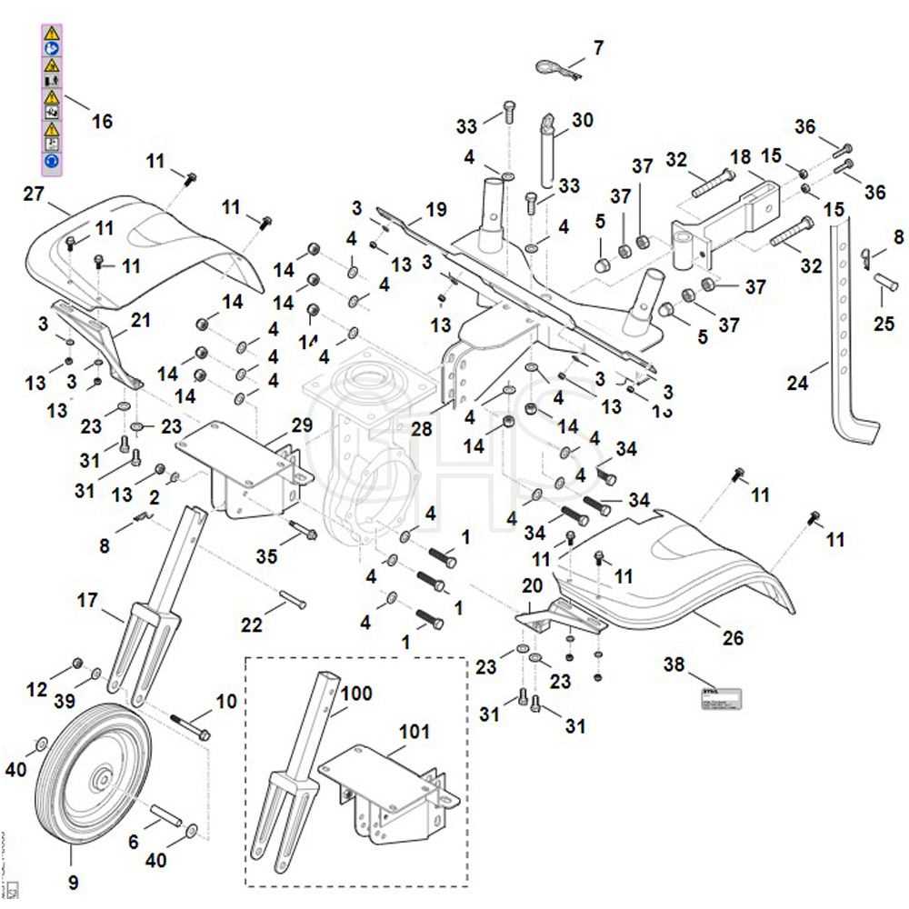 stihl spare parts diagrams