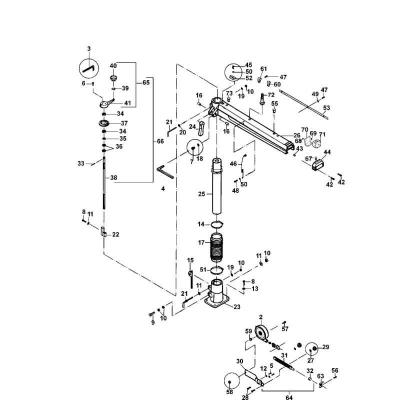 dewalt planer dw734 parts diagram