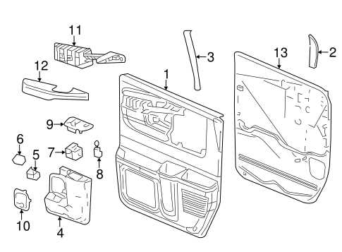 chevy express parts diagram