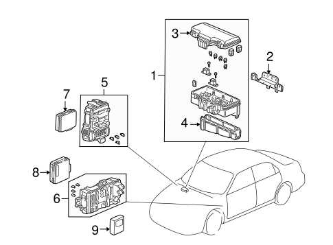 1999 honda accord parts diagram